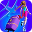 running with the luggage game icon
